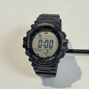 Casio AE-1500WH Illuminator Men's Digital Watch 10 Year Battery 5 Alarms Works